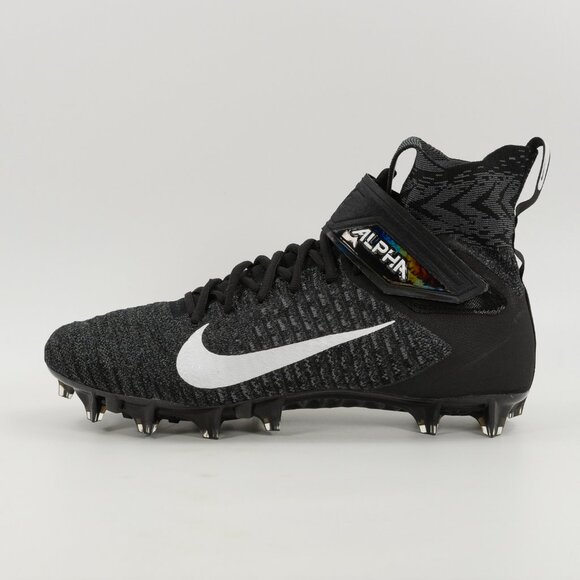 Nike Alpha Menace Elite 2 WIDE \'Black\' BV3298-001 Football Cleats Multi Size